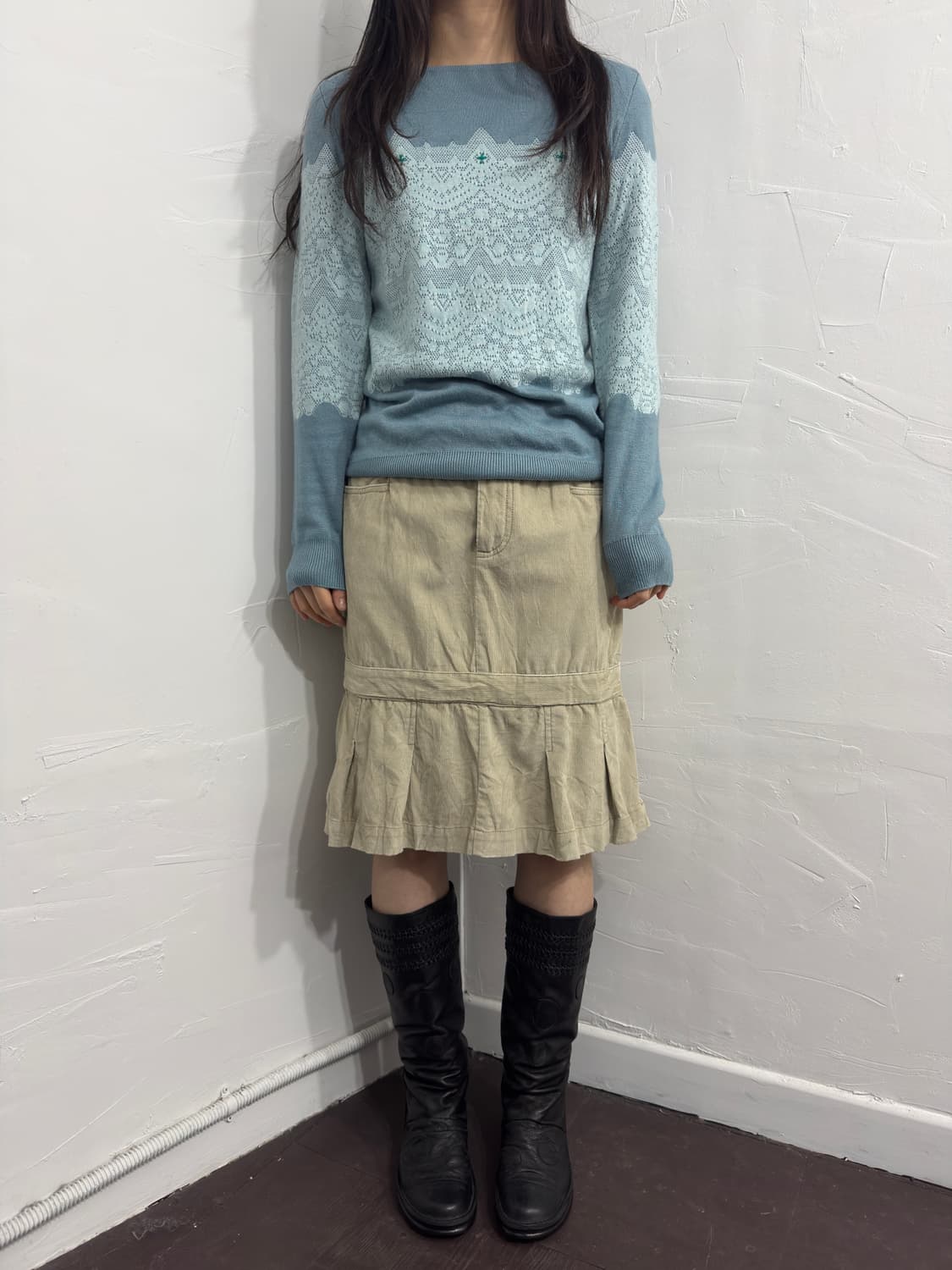design knit top 상품이미지2
