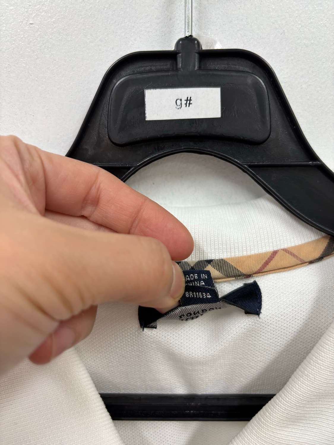 버버리 포켓 피케 폴로 셔츠 상품이미지7