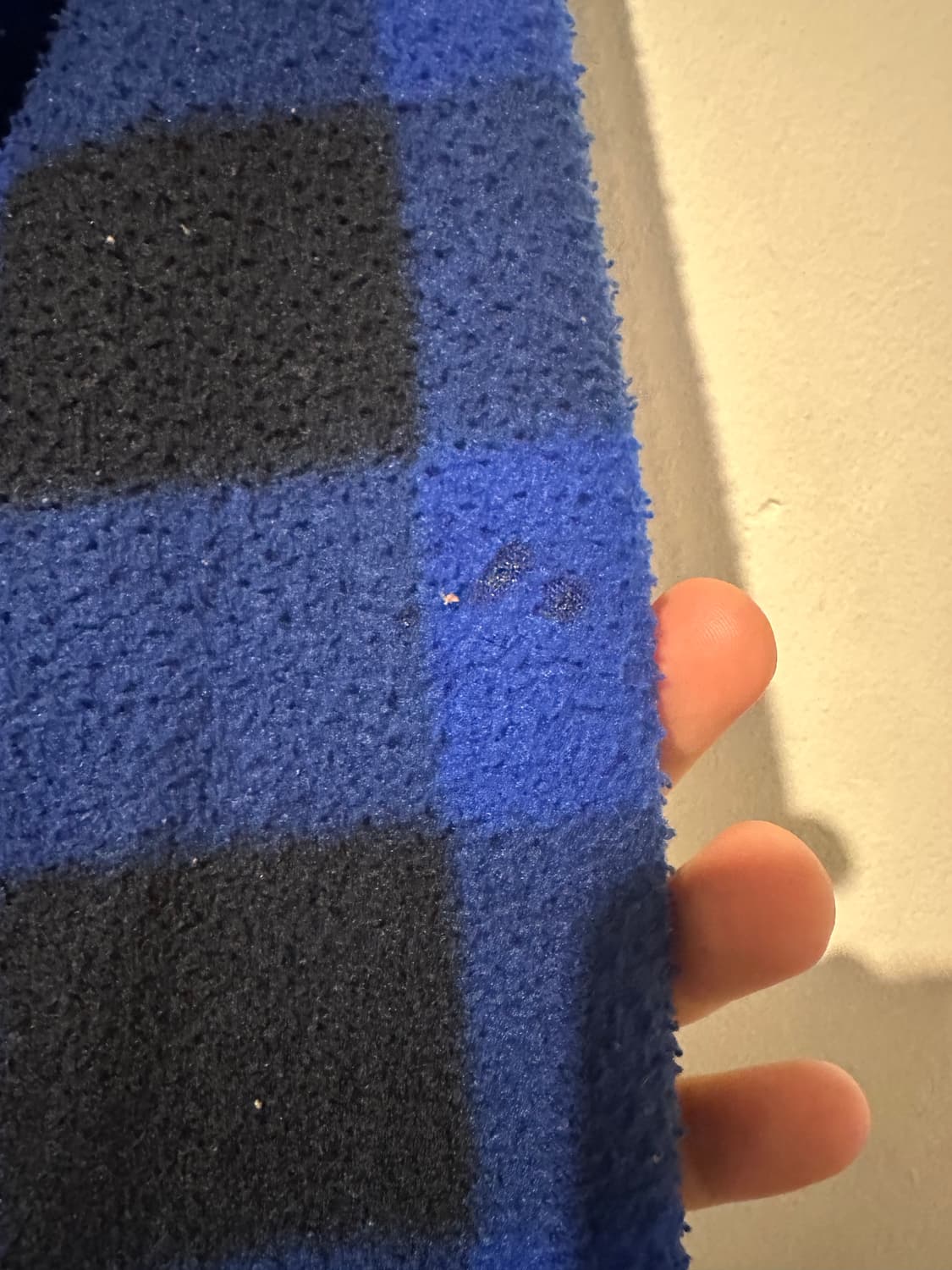 빈티지 90~00s 체크 플리스 후드집업  상품이미지4