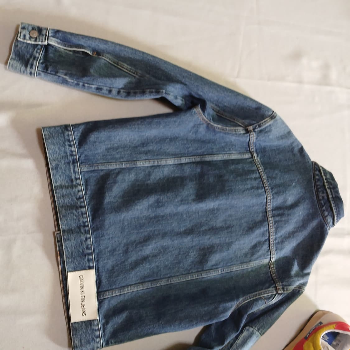 CK 캘빈클라인 데님 패치워크 청자켓 자켓 상품이미지5