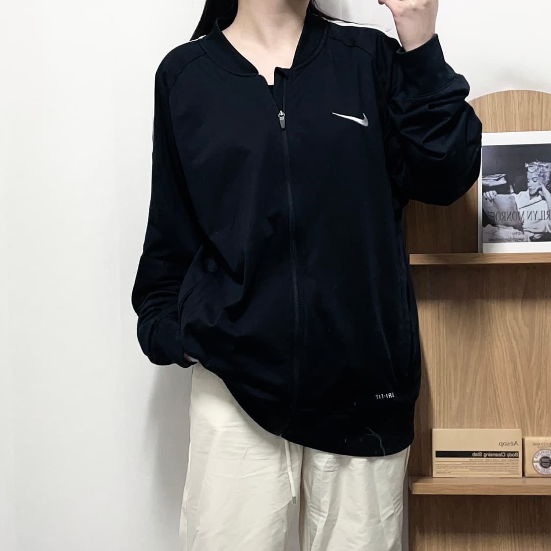 [정품] 나이키 블랙 스우시 져지 [ XL ] 상품이미지1