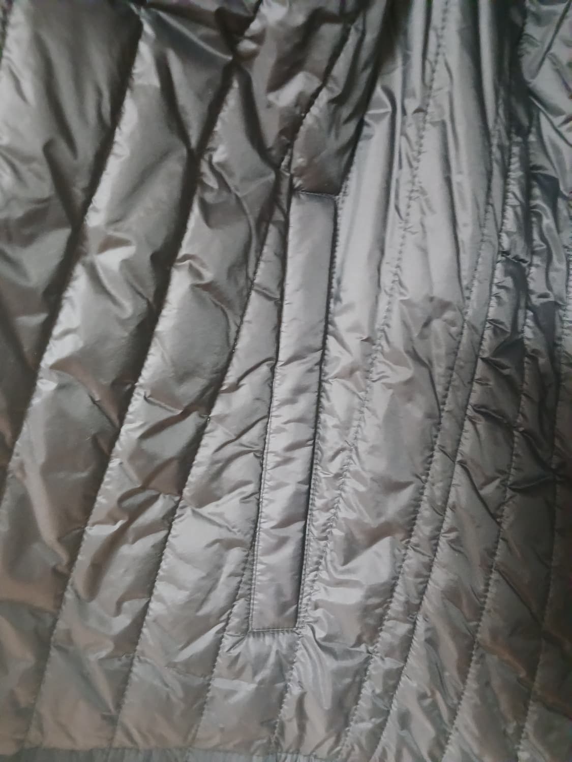 타미힐피거 카키색 누빔 점퍼 XL 상품이미지4