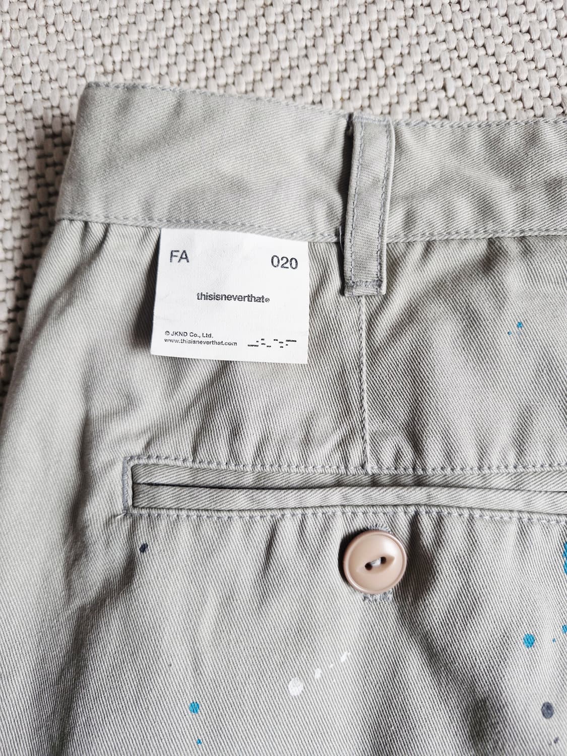 디스이즈네버댓 크레이지 워크팬츠 페인트 M  상품이미지7