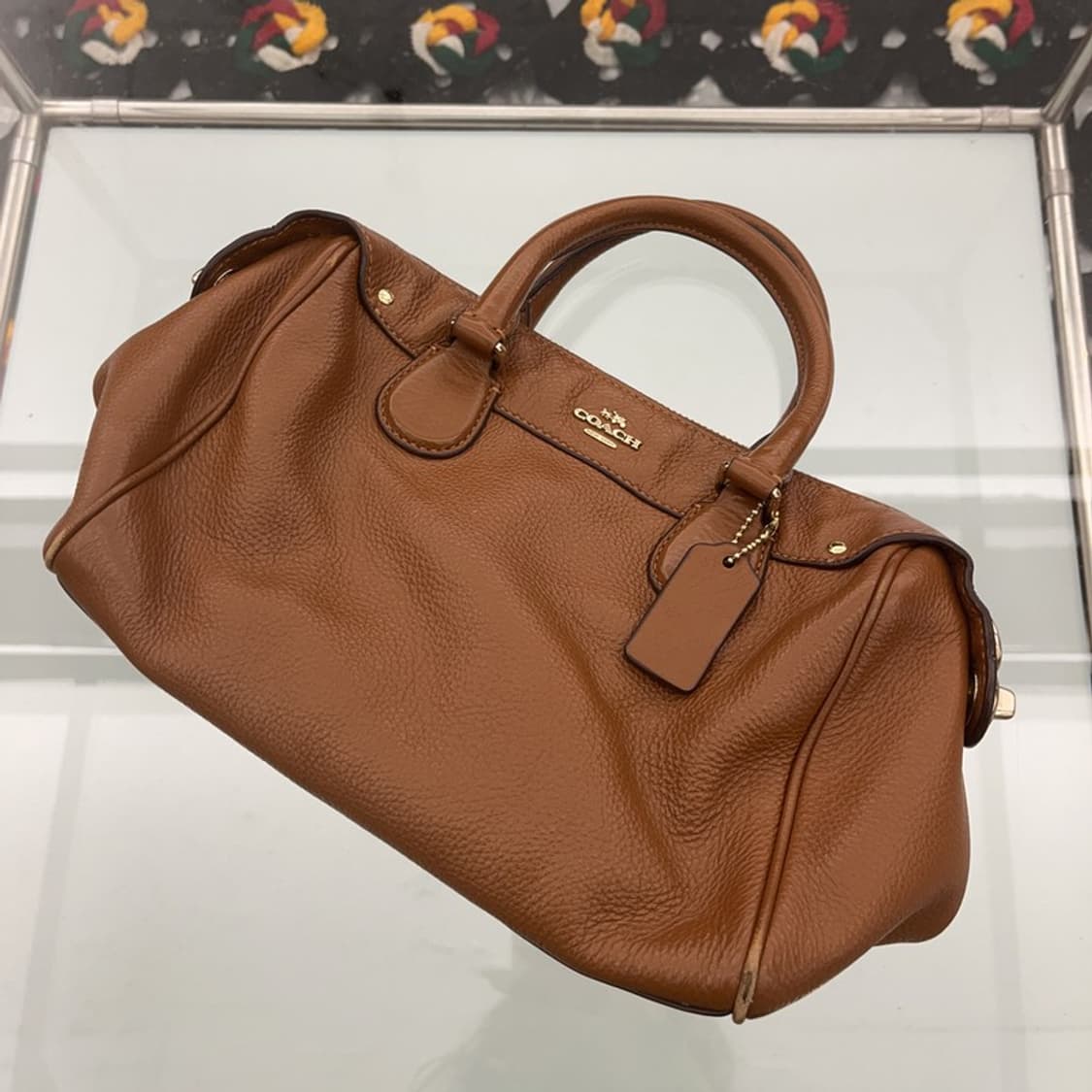 코치 빈티지 Y2K 키치 가죽 숄더백 토트백 C07512 상품이미지3