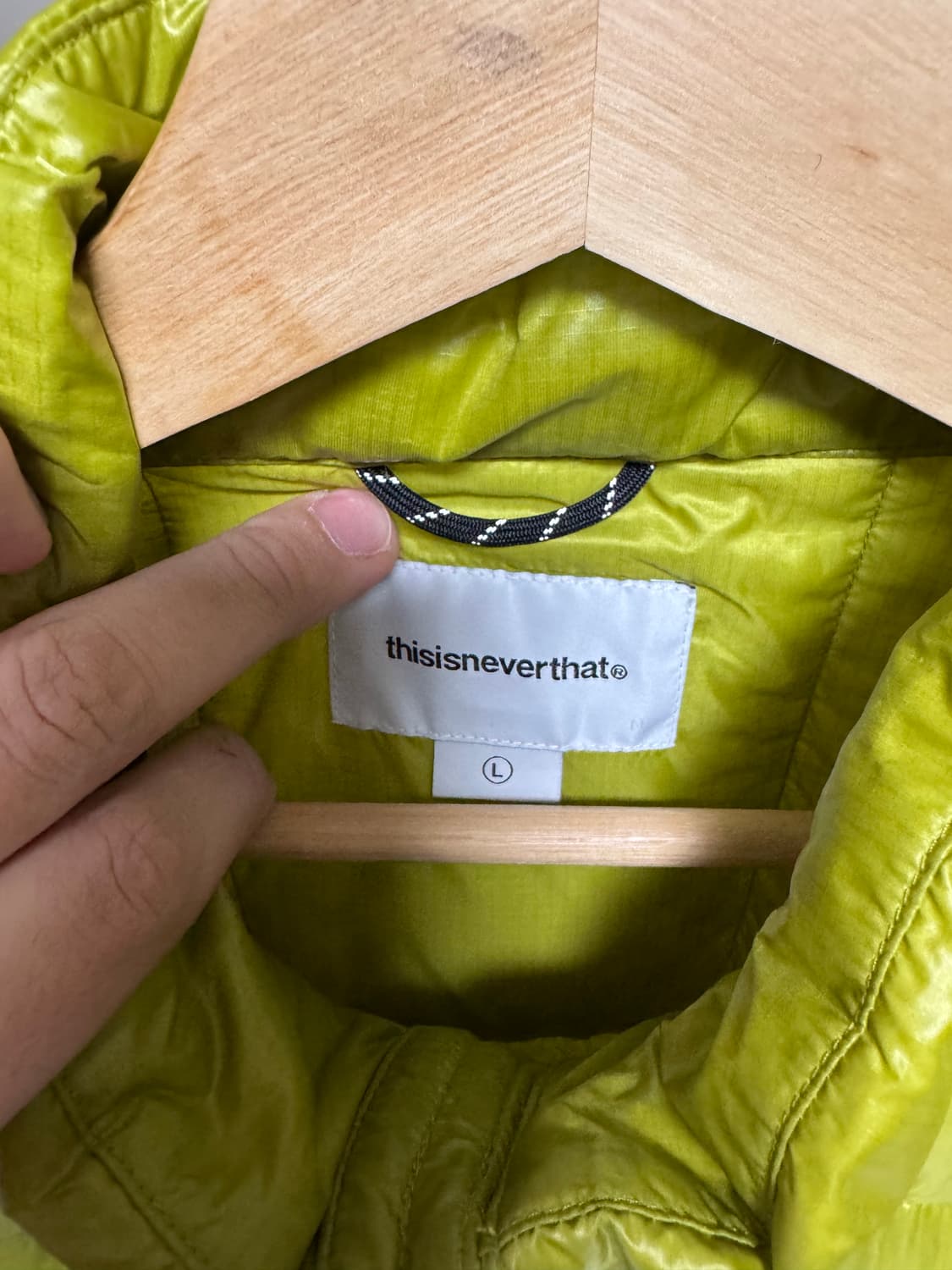 디스이즈네버댓 라이트다운 L 상품이미지4