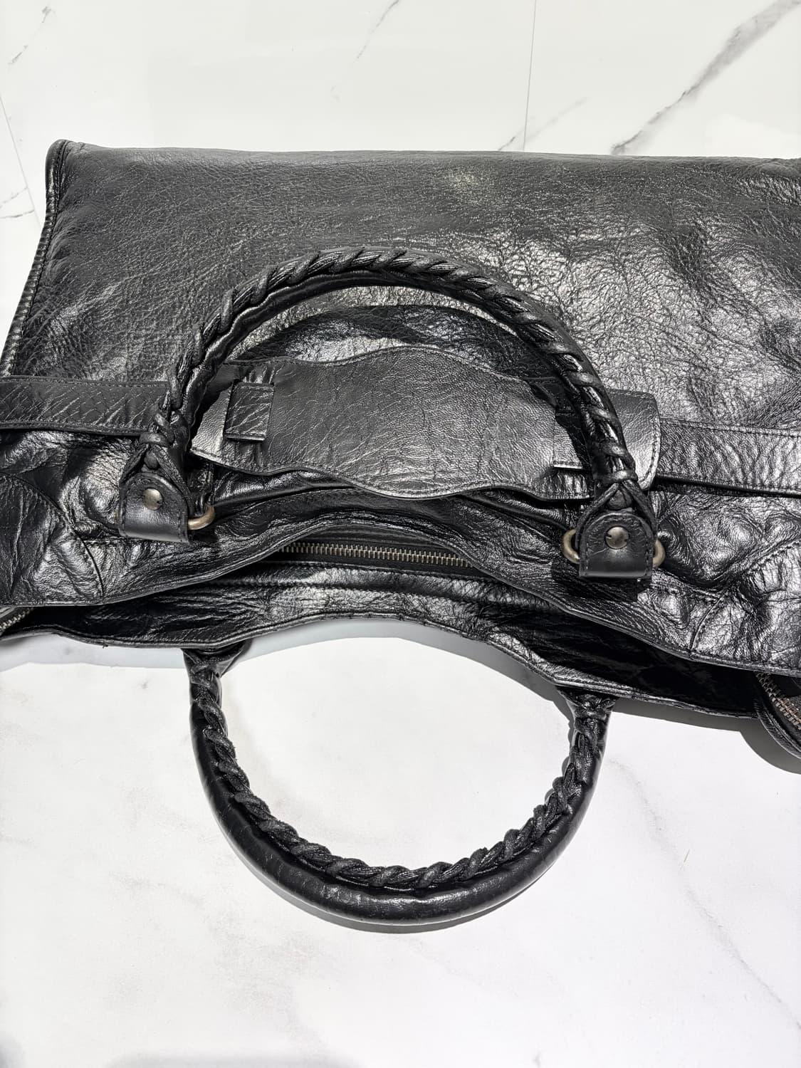 [A 정품] 발렌시아가 시티 모터백 미디움 상품이미지5