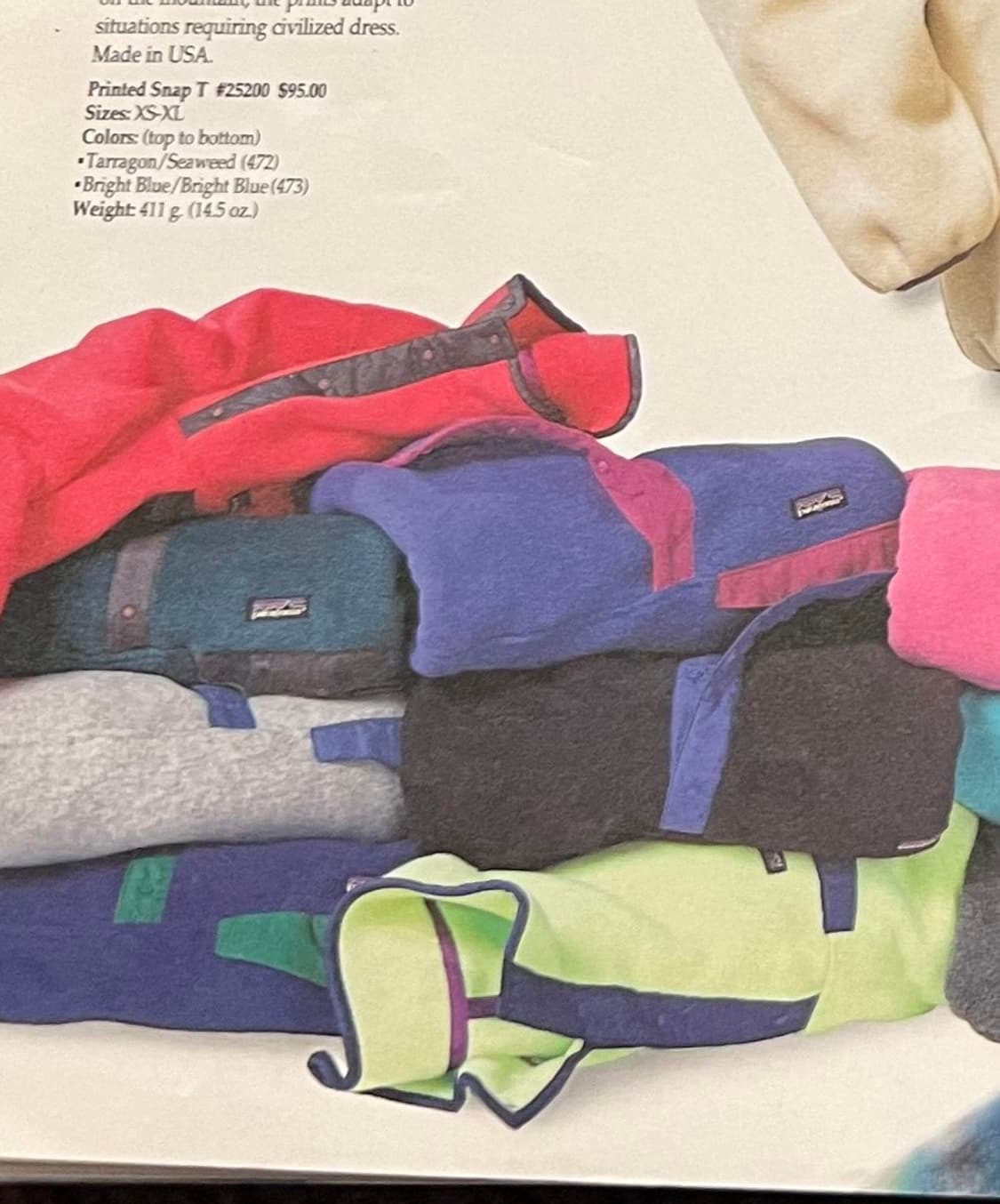 🇺🇸 파타고니아 신칠라 스냅티 - 코랄 레드 상품이미지9