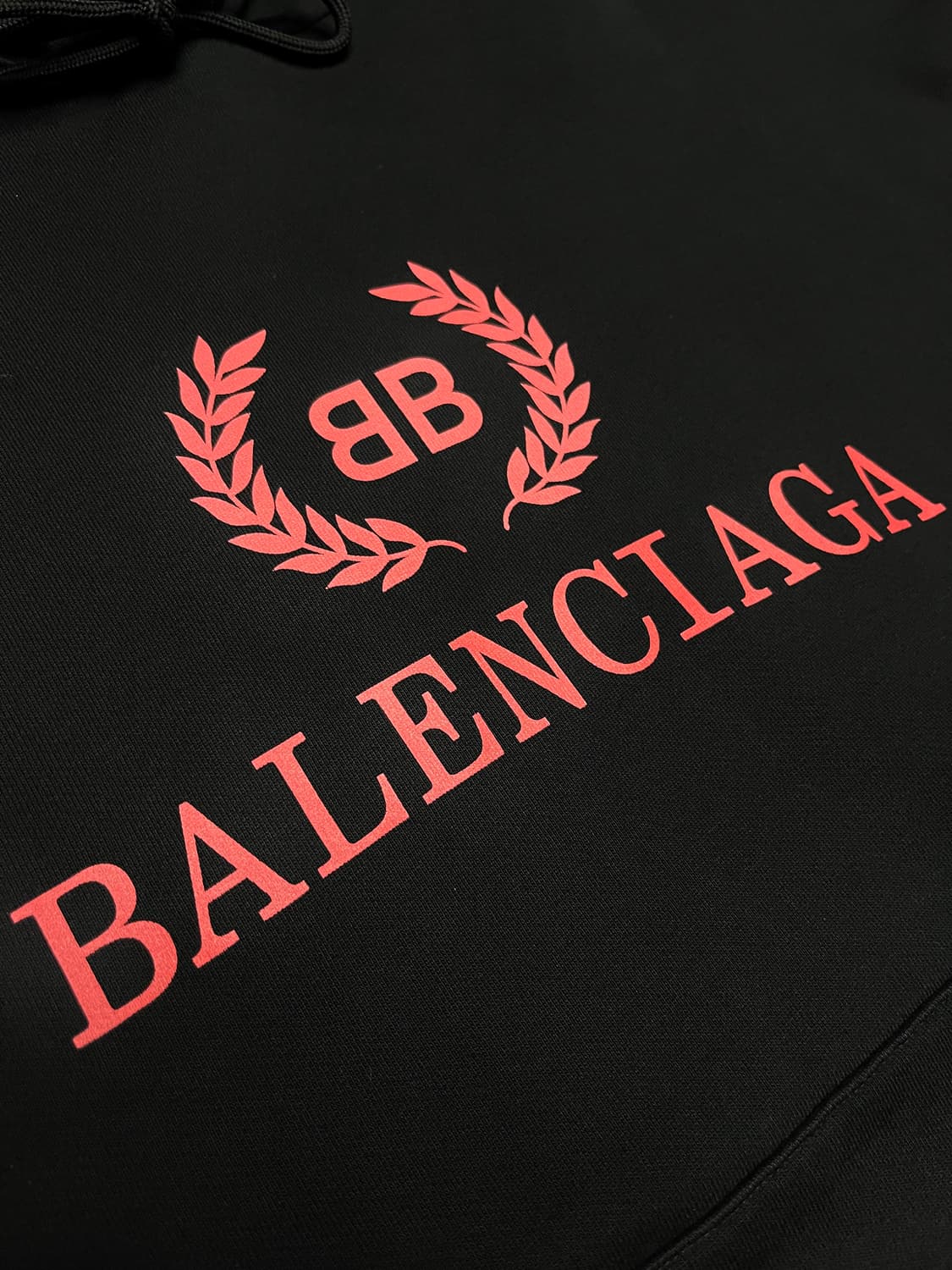 (정품,S급) 발렌시아가 월계수 후드티 상품이미지3