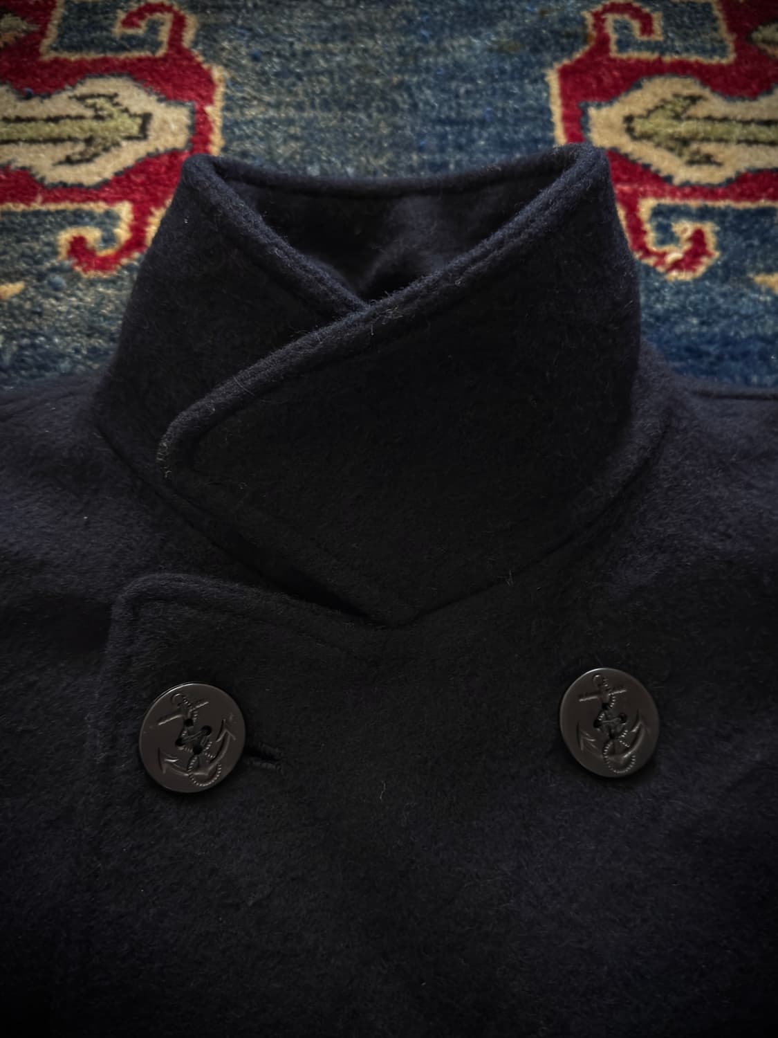 90s J press double Navy Peacoat 상품이미지6