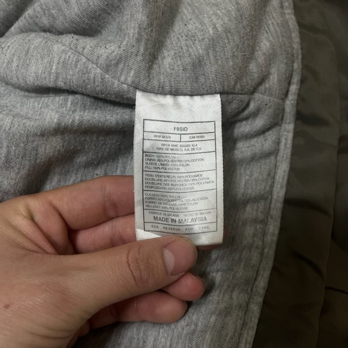 나이키 90s 올드스쿨 미들 스우시 윈드브레이커 바람막이 L/100 상품이미지8