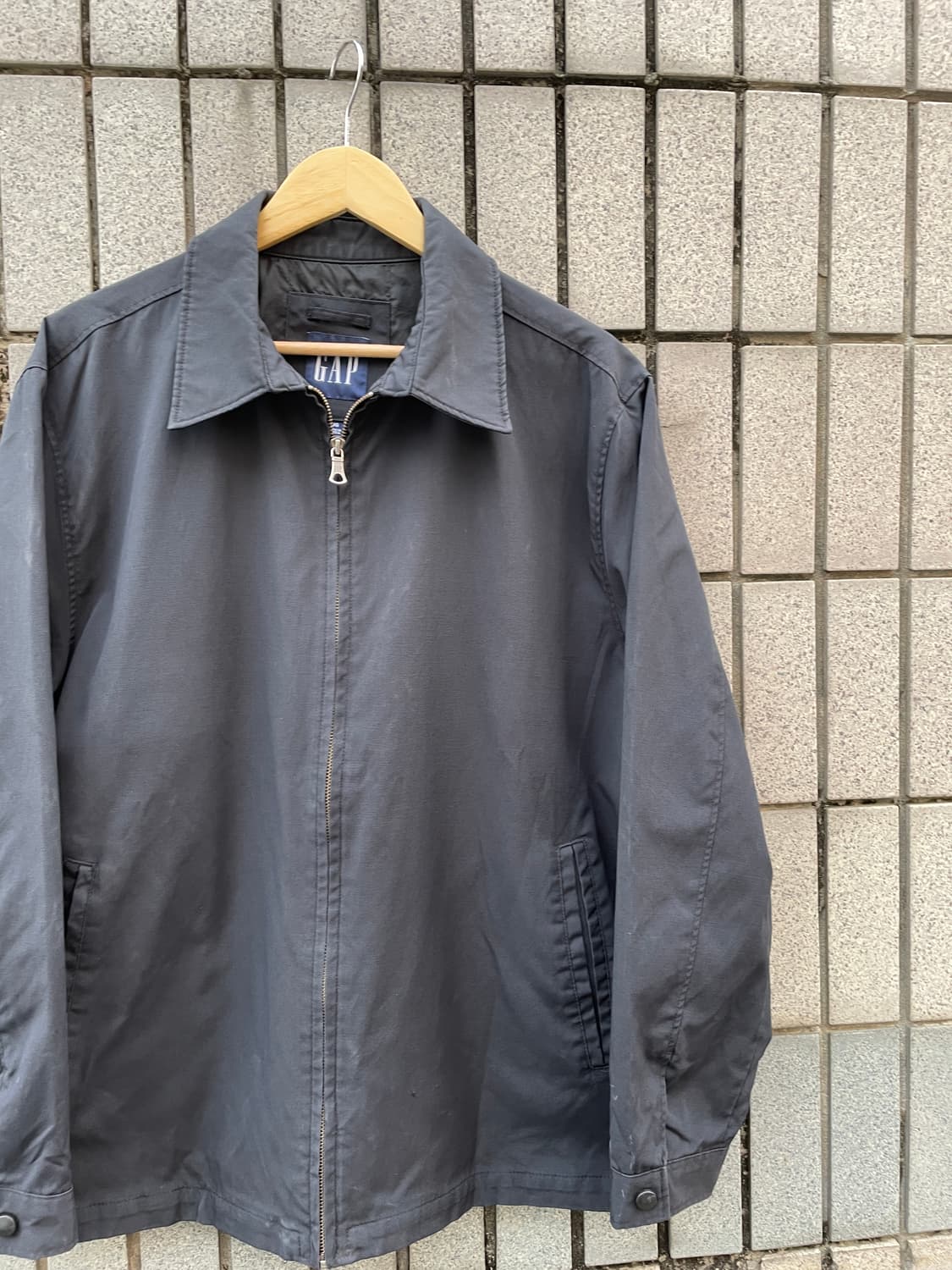 00s Old GAP Swing Top Black Jacket 상품이미지4
