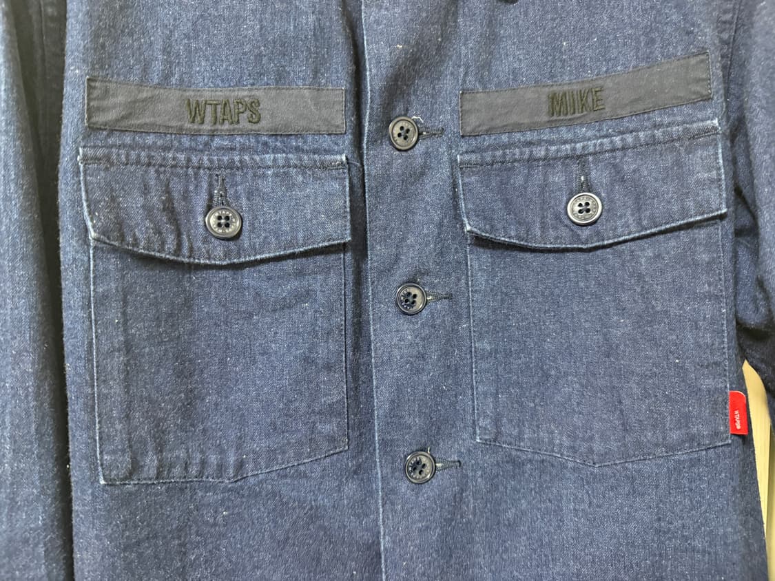 더블탭스 17aw 버즈 데님셔츠 Wtaps BUDS LS 03 상품이미지3
