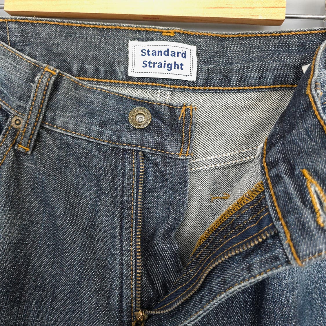 리바이스 시그니처 Levis 스탠다드 스트레이트 데님팬츠 W33 L34 상품이미지8