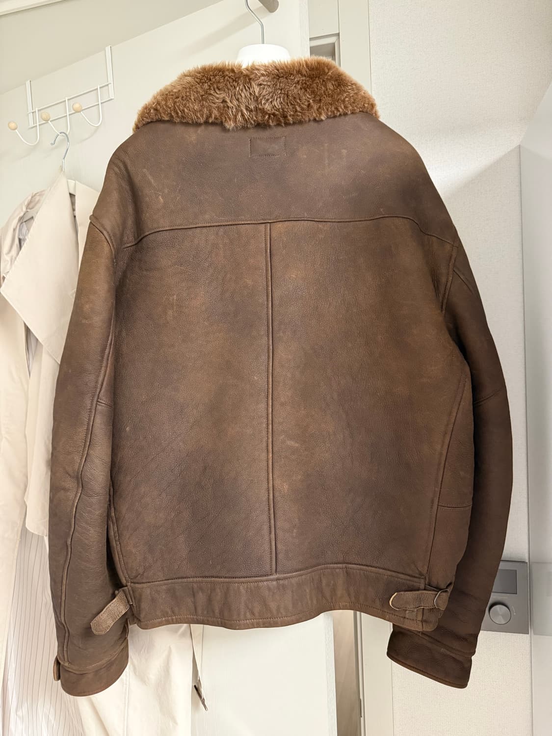 rrl 페이턴 시어링 자켓 XL 상품이미지4