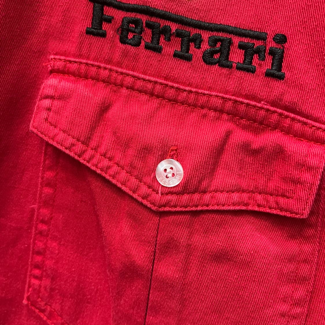 Ferrari 페라리 레이싱 반팔 셔츠 M 상품이미지5