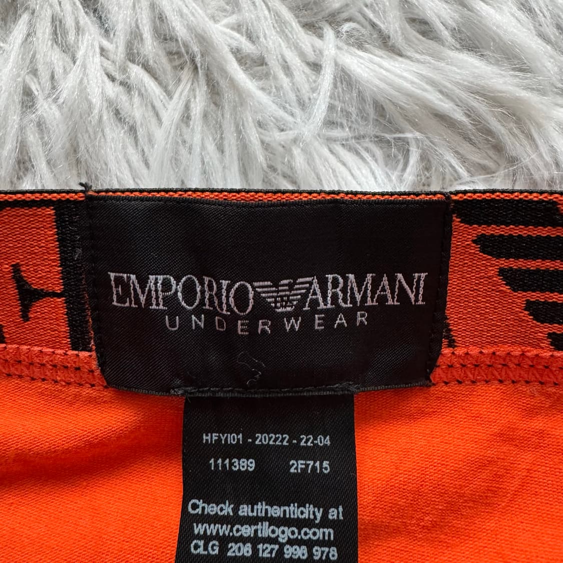 EMPORIO ARMANI 일본빈티지 팬티 아르마니 에리어드 반바지 S 상품이미지4