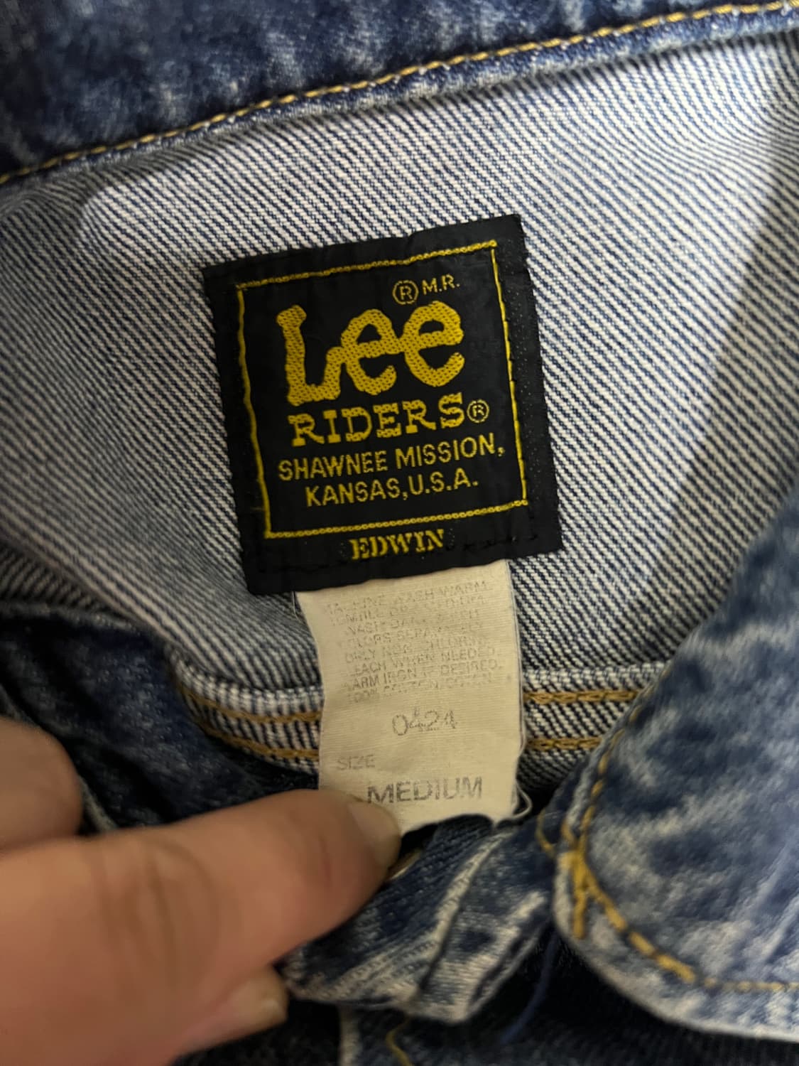 Lee 리 101j 라이더스 데님자켓 M 상품이미지3