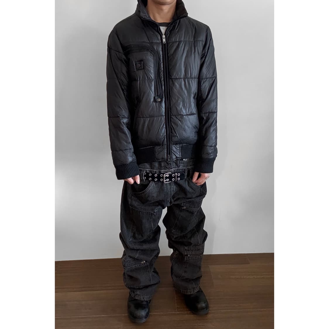 AVIREX Padded Bomber Jacket 상품이미지1