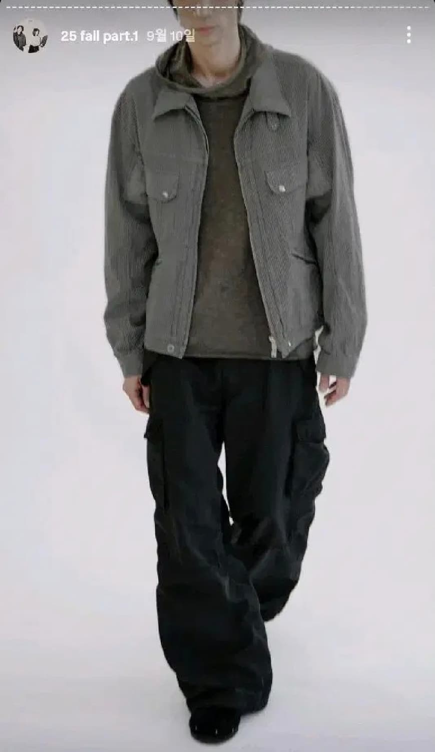 [3] 폴리테루 휴먼인덱스 인덱스 나일론 M65 팬츠 블랙 차콜 상품이미지1