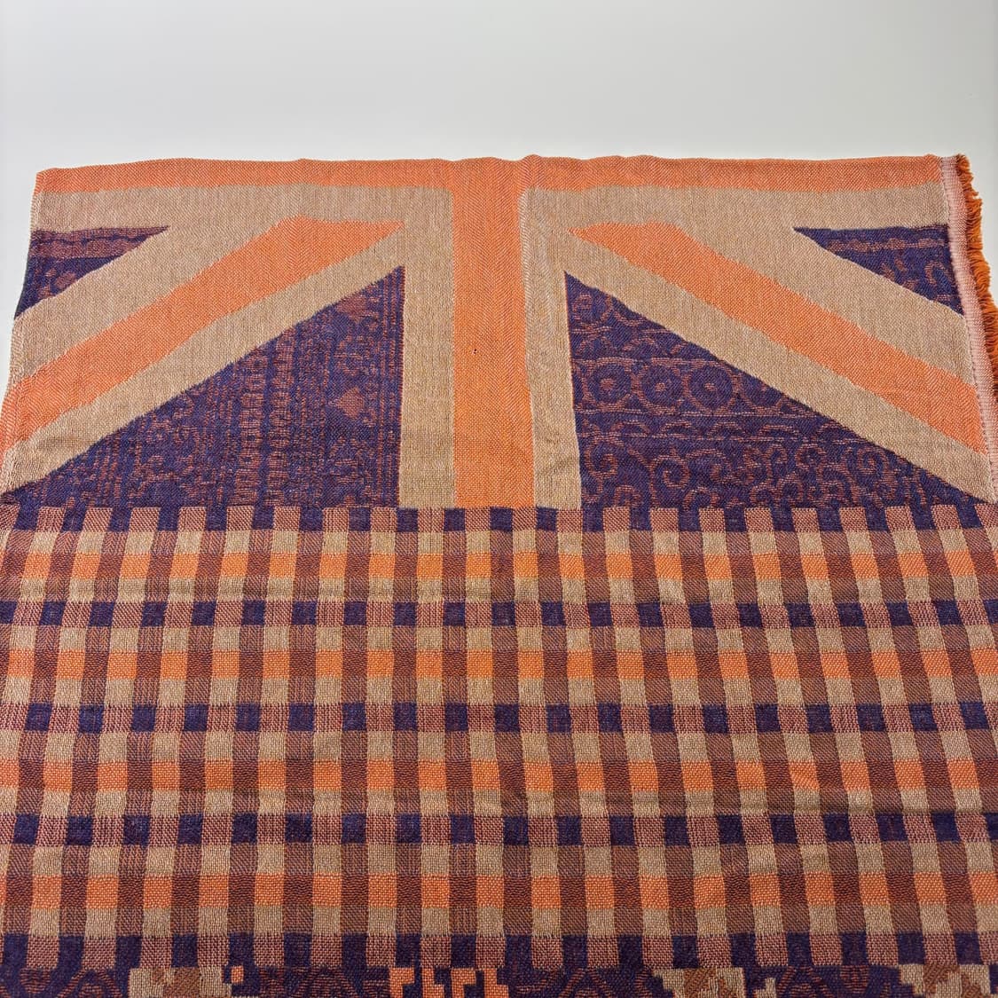 캐피탈 kapital 패치워크 머플러 상품이미지3