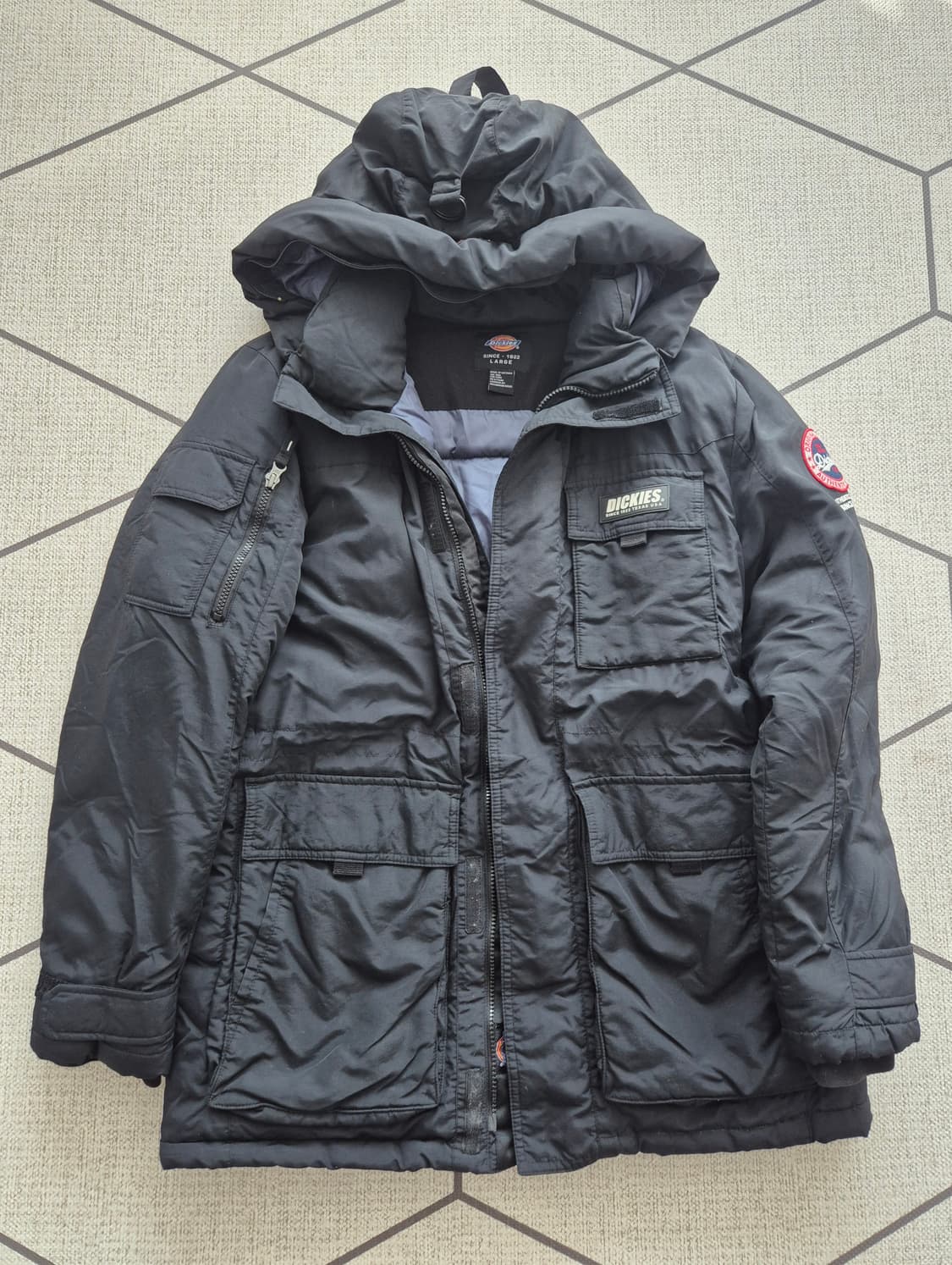 디키즈 아메리칸 패딩 블랙 L 상품이미지1