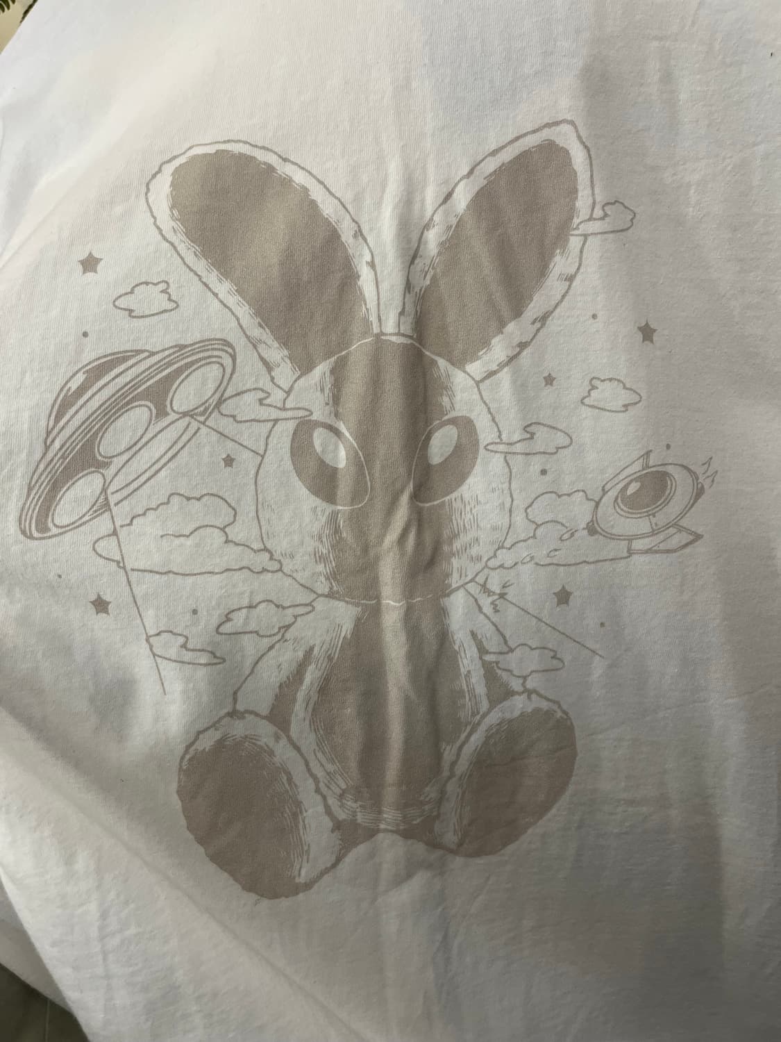 아크메드라비 토끼 그래픽 반팔티 #csz788 상품이미지3