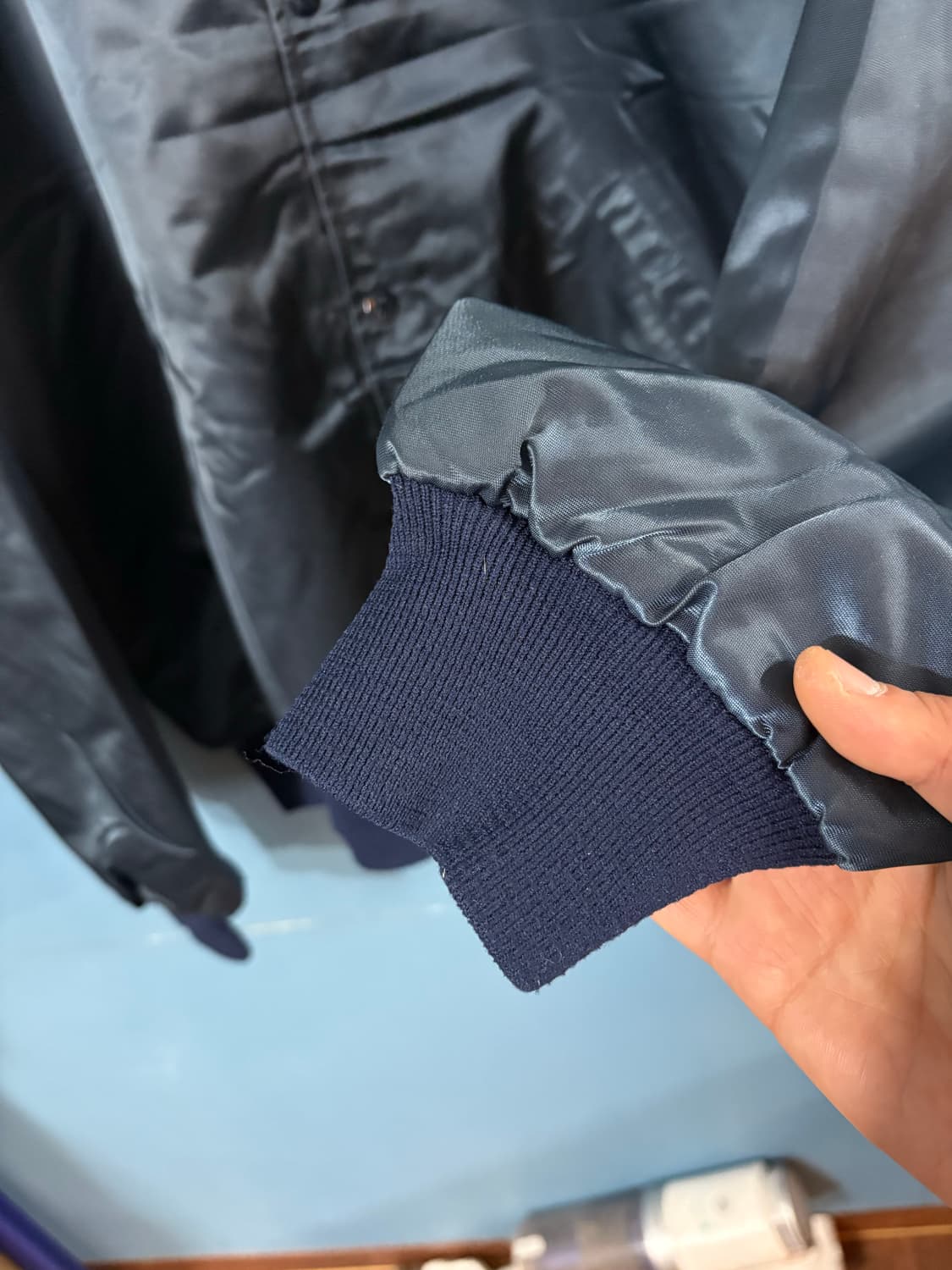 80-90‘s USA Birdie varsity Jacket. 상품이미지8