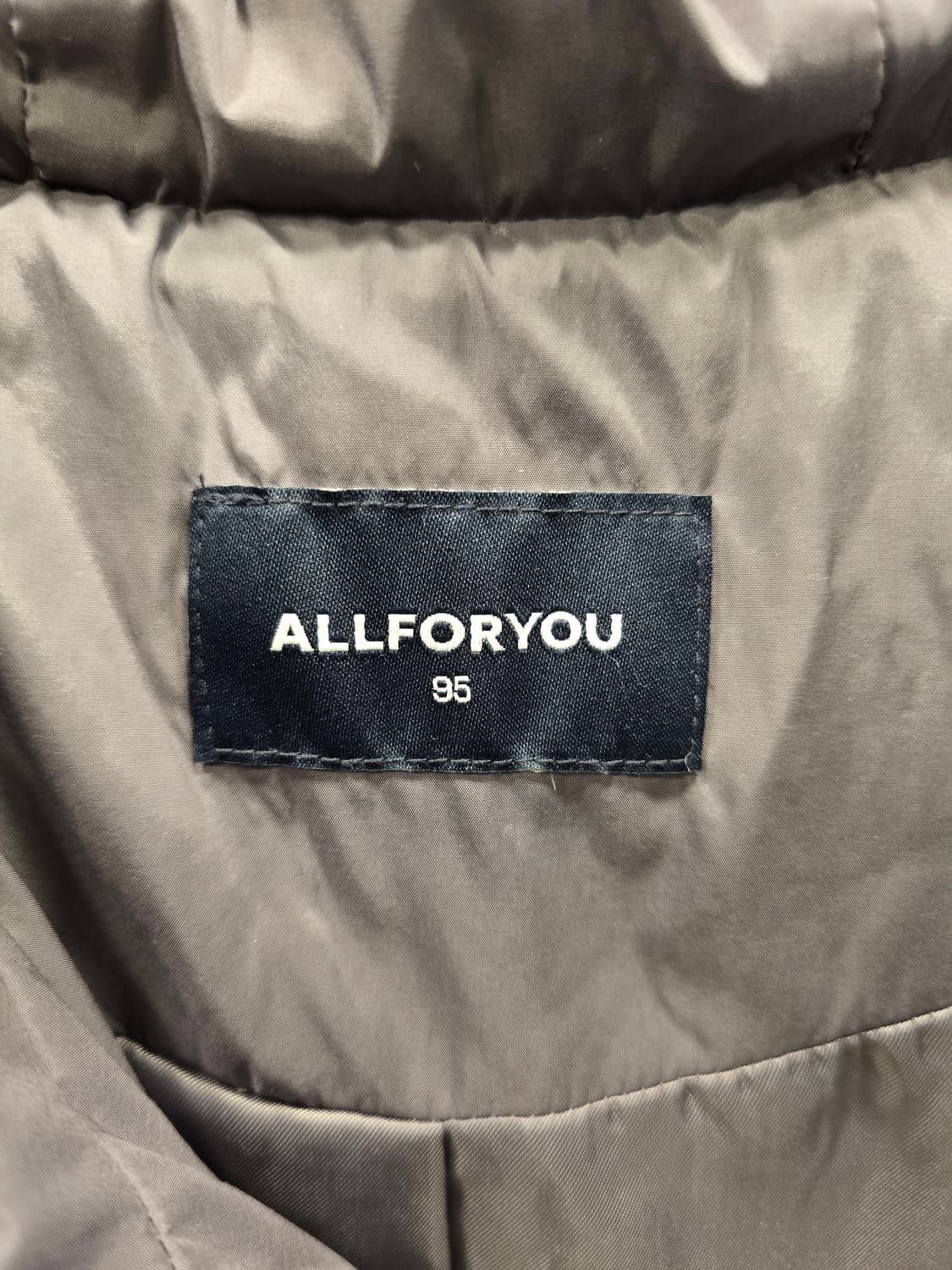 올포유 ALLFORYOU 퀼팅 후드 경량패딩 다운패딩 95 상품이미지7