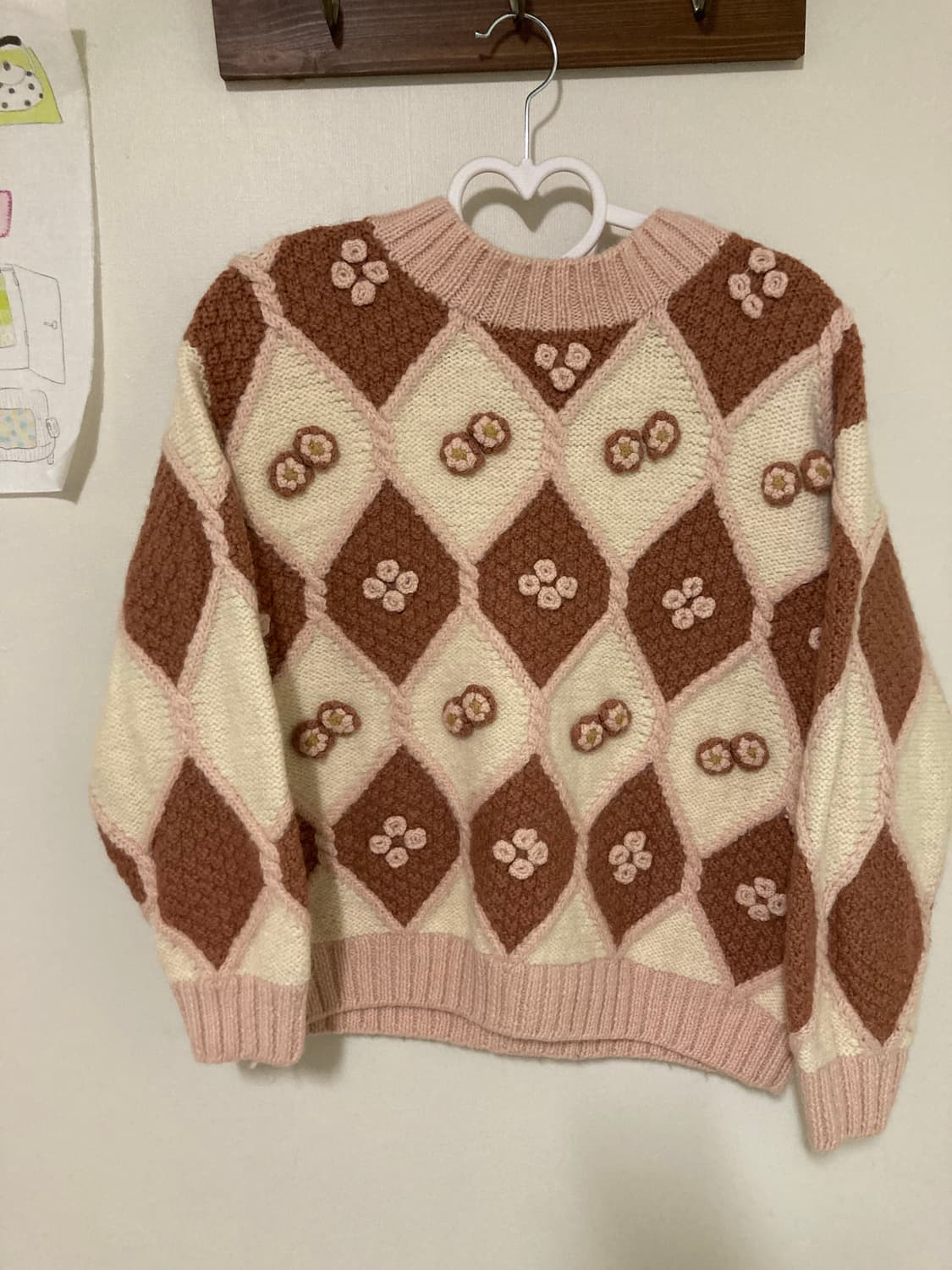 카라멜 딸기우유 니트 상품이미지6