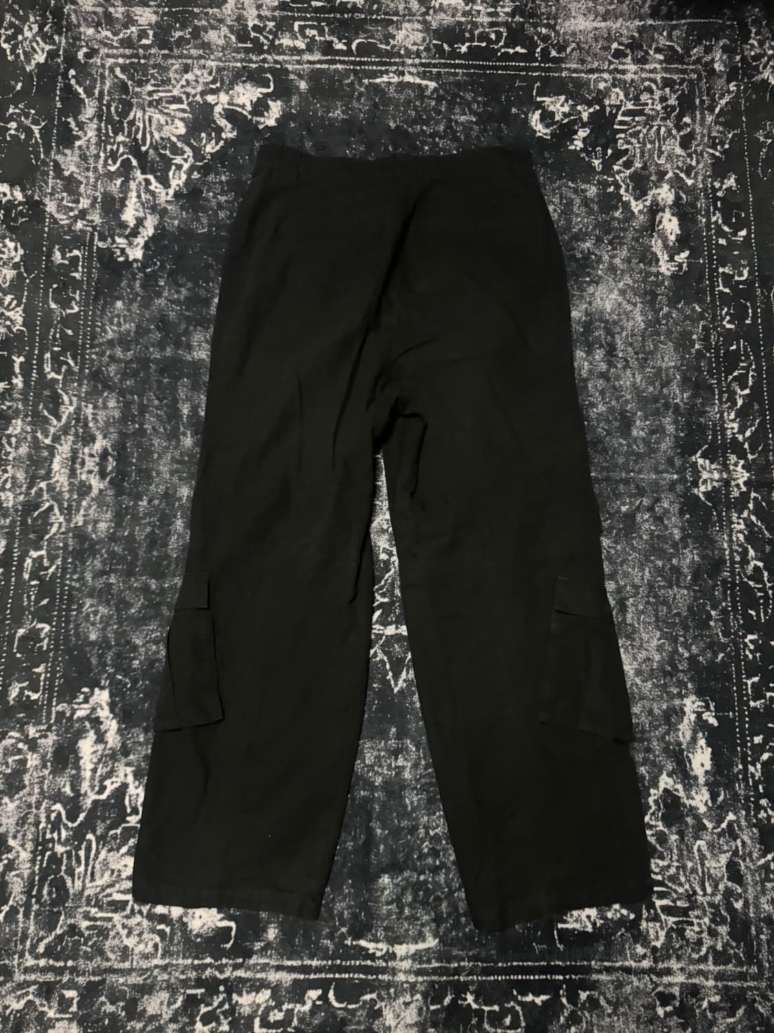 MULTI POCKET CARGO PANTS - BLACK 상품이미지4