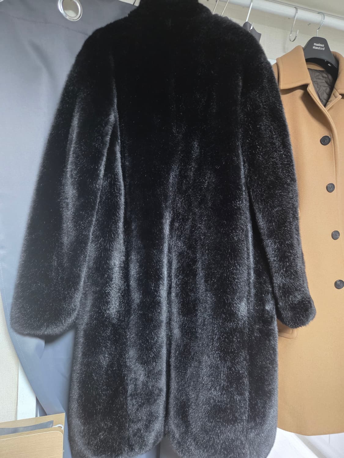 자라 zara 페이크퍼 코트 상품이미지2