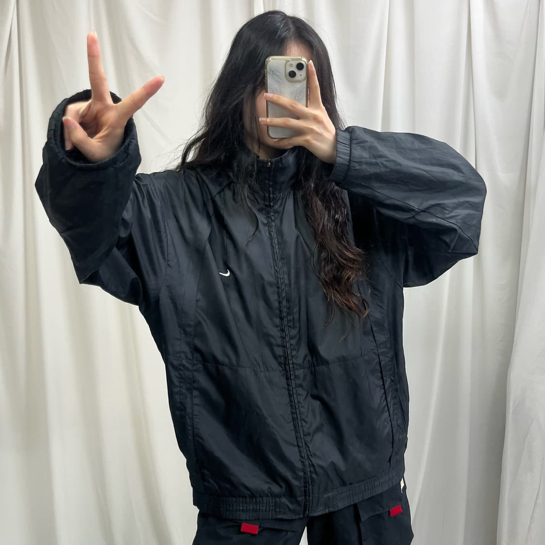 Nike black windbreak jacket 상품이미지1