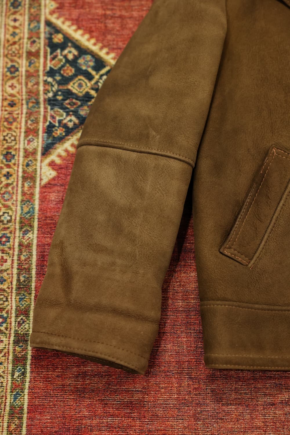 80~90s 빈티지 쇼트 무스탕 자켓 판매 상품이미지5