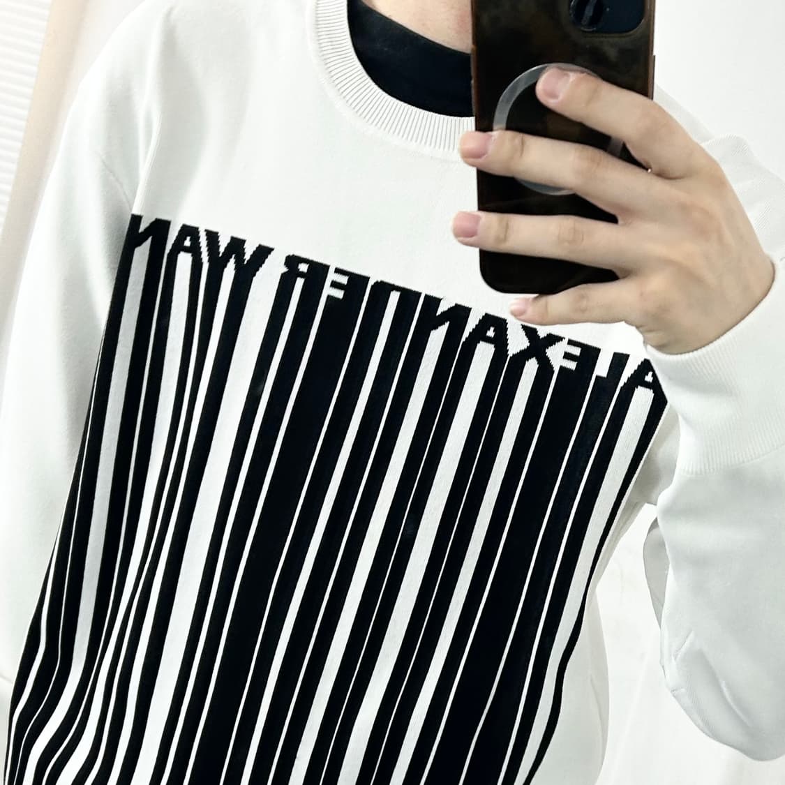 알렉산더왕 아이콘 니트 맨투맨 상품이미지4