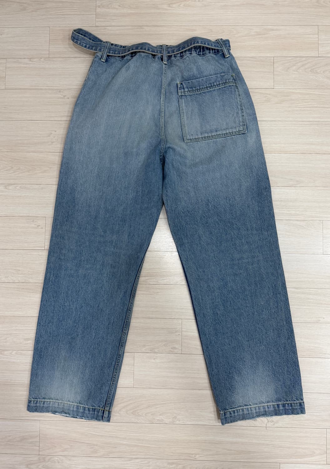 요코사카모토 벨티드 데님 팬츠 Ko I 상품이미지3