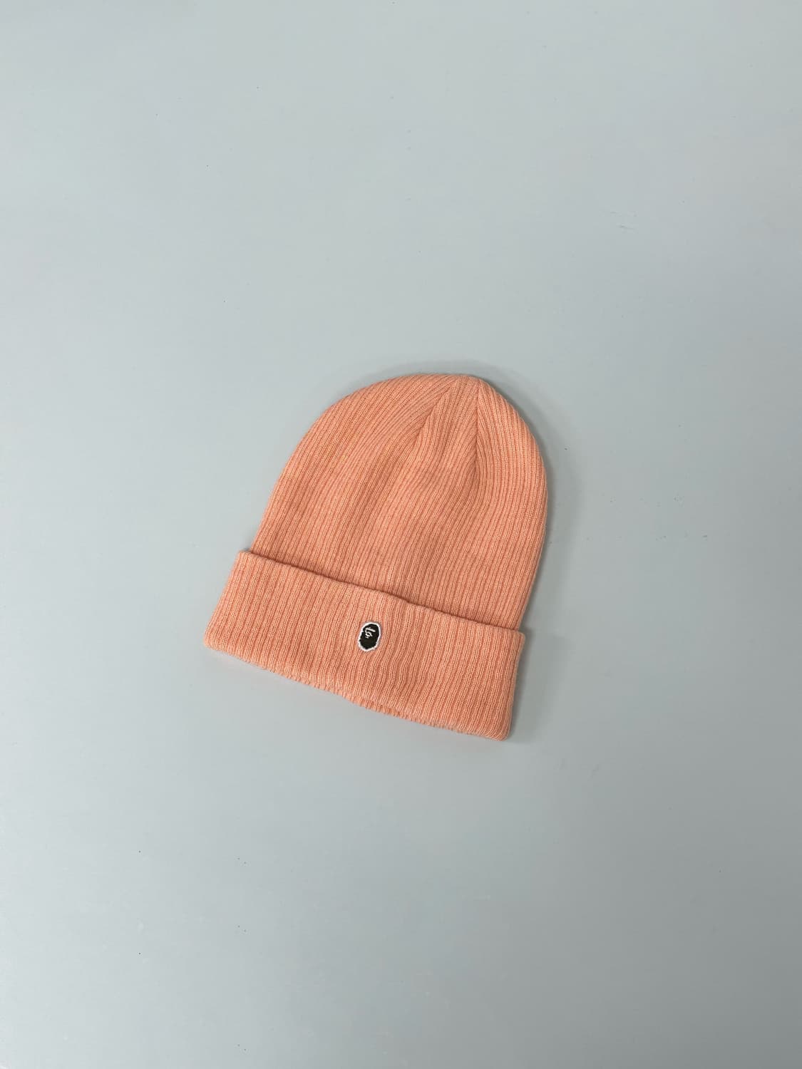 베이프 로고 울 비니 상품이미지1