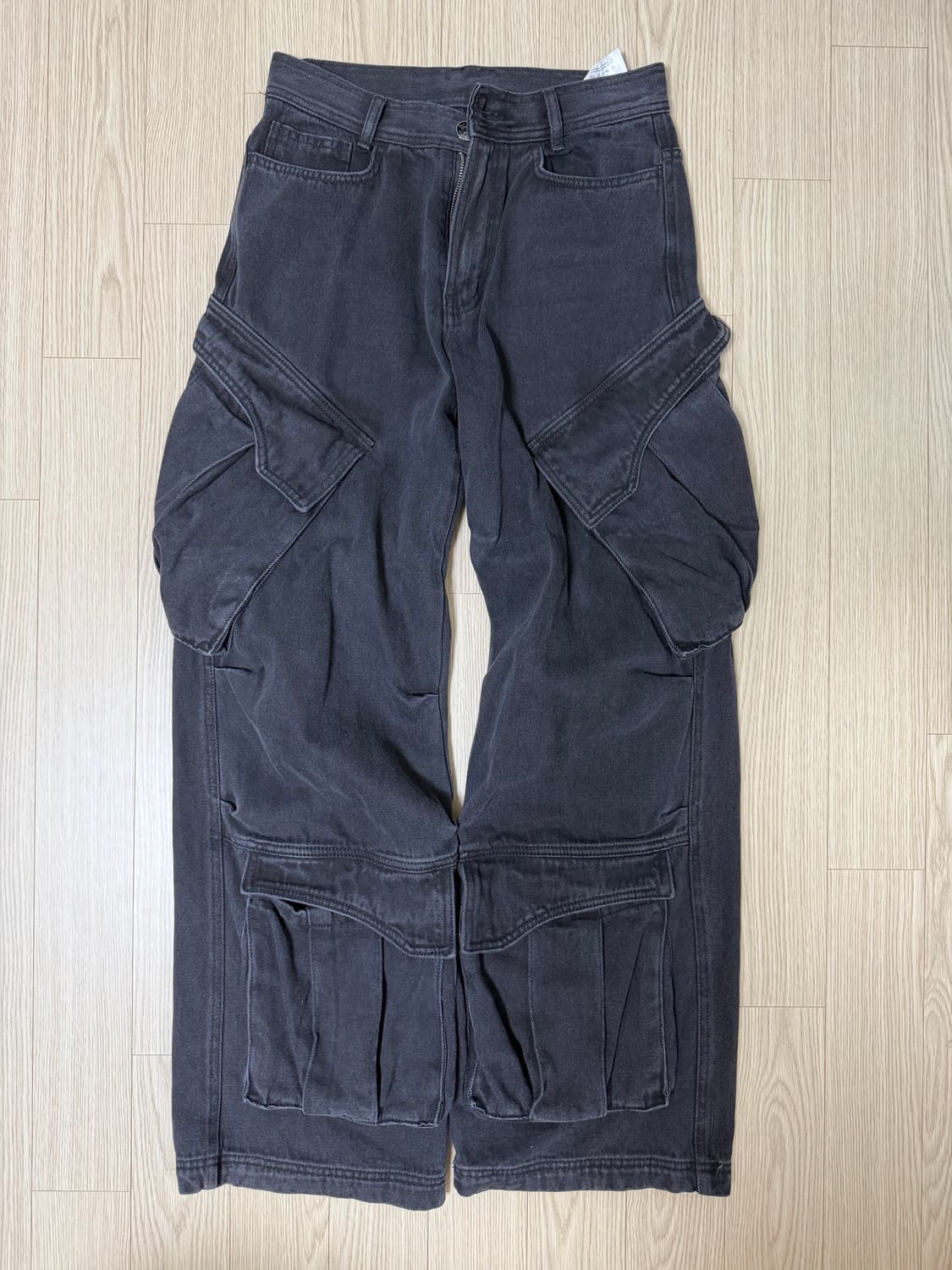 BLR 비엘알 Utility Cargo Washed Denim Pants 상품이미지2