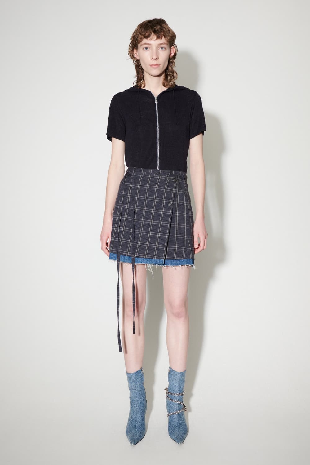 아워레가시 랩스커트 • 체크스커트 상품이미지2