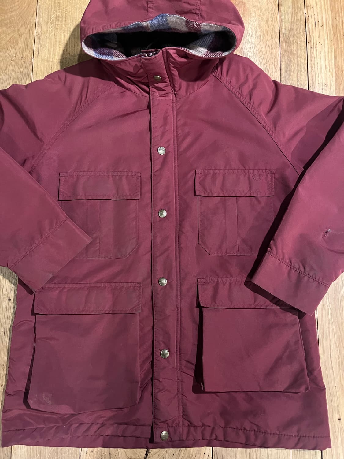 빈티지엘엘빈울플란넬안감점퍼(미국생산) 상품이미지2