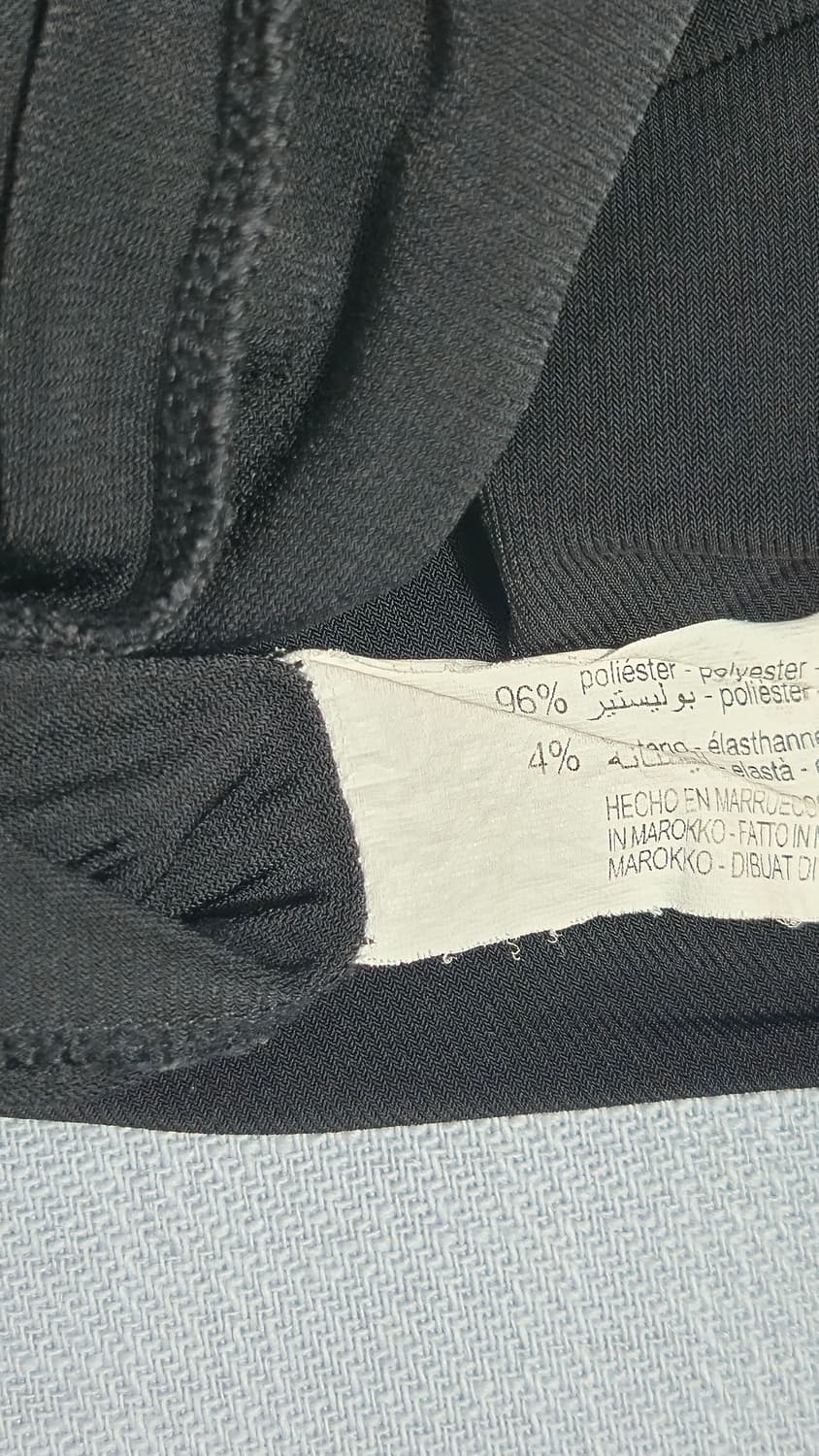 자라 슬립 롱 원피스 L 블랙 나시 뷔스티에 폴리 스판 상품이미지5