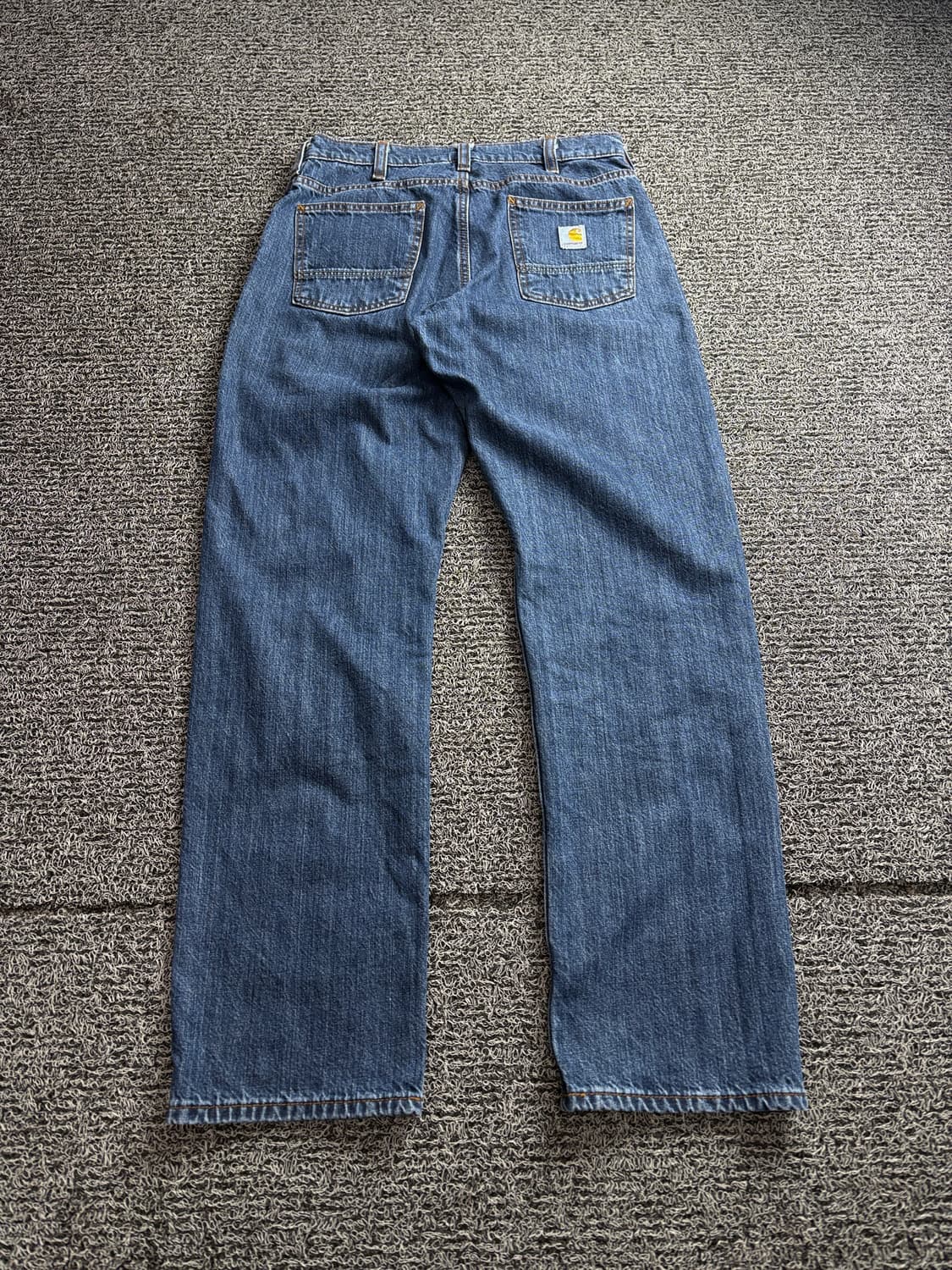 칼하트 올드스쿨 릴렉스핏 워크 데님 팬츠 2953 상품이미지4