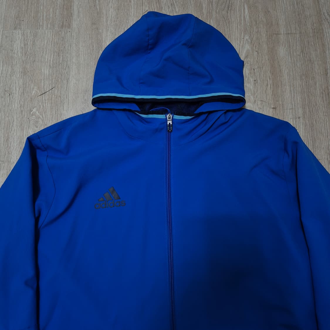 아디다스 퍼포먼스 클라이마쿨 후드 져지 트랙탑 자켓 XL(105) 상품이미지2