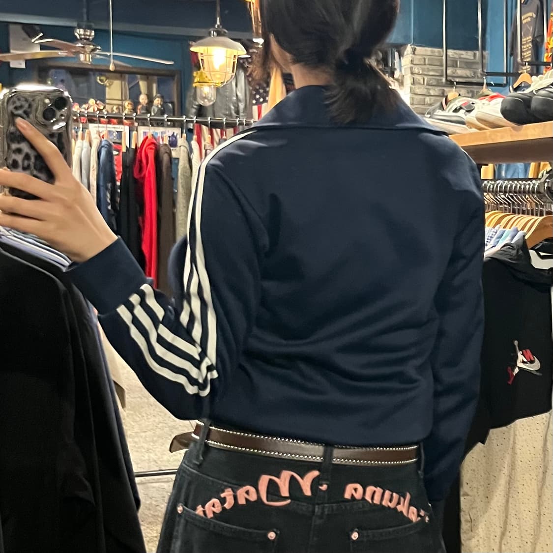 Adidas 아디다스 파이어버드 네이비 져지  상품이미지5