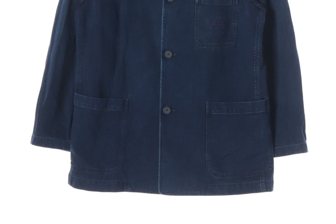 MCM 재팬 라인 인디고 워크 자켓 L 상품이미지4