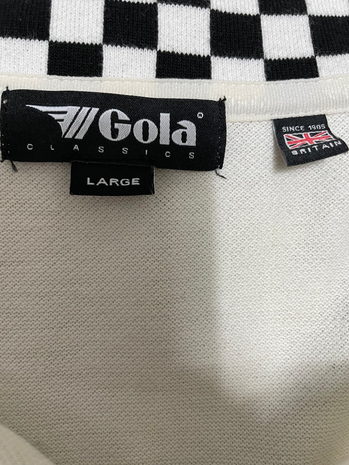 Gola - 체크 카라티 상품이미지3