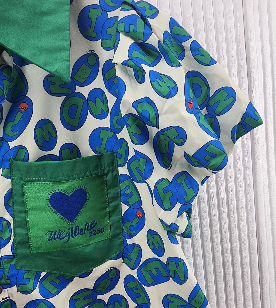 [66]웰던 하트 포켓 반팔셔츠 상품이미지6