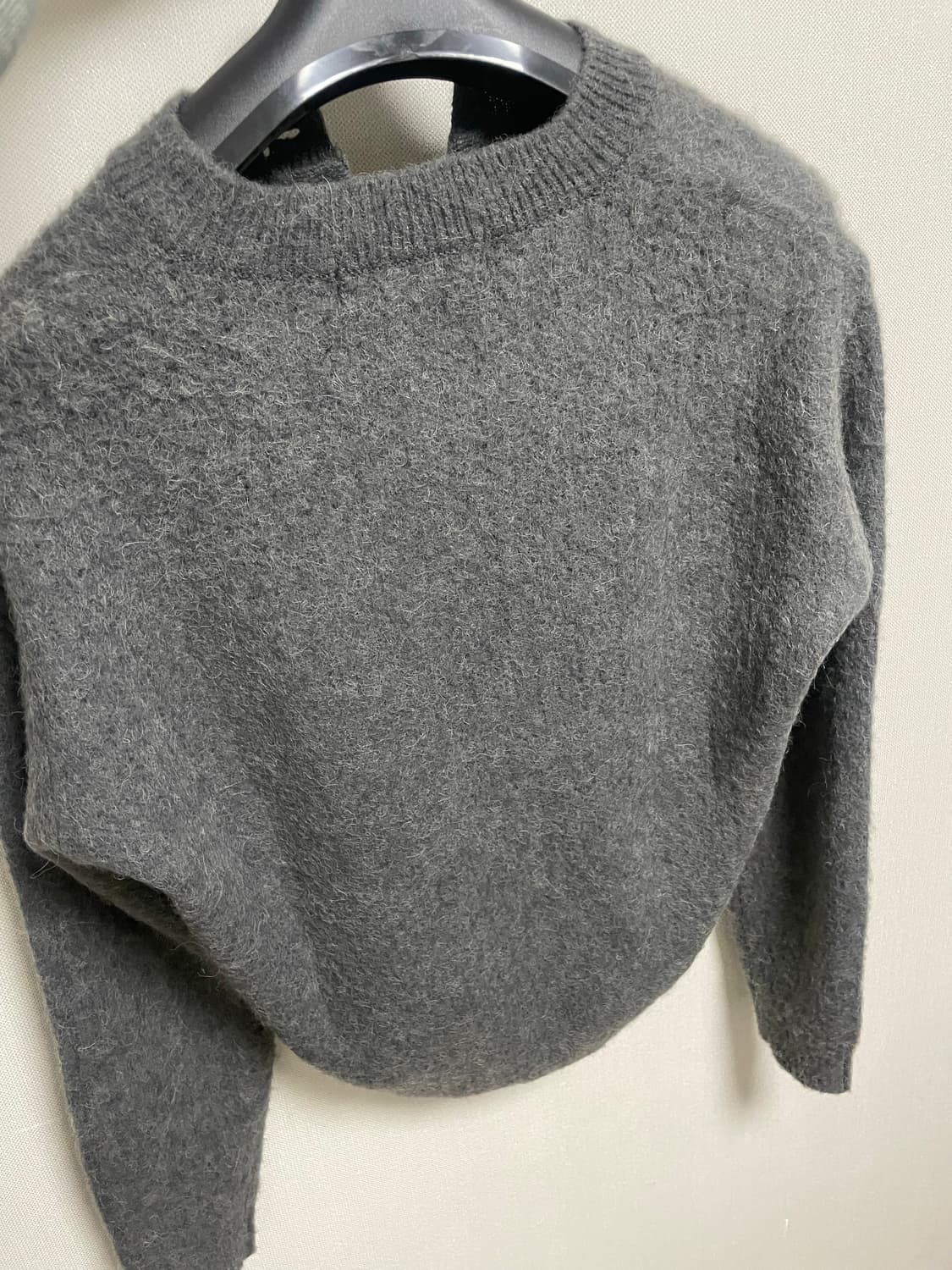 토니웩 알파카 모헤어 크루넥 가디건 상품이미지3