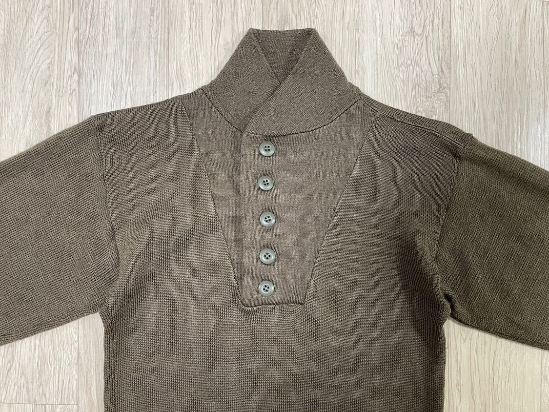 ~95) 미군 오리지널 5버튼 울 스웨터(RRL&LVC&폴로) 상품이미지6