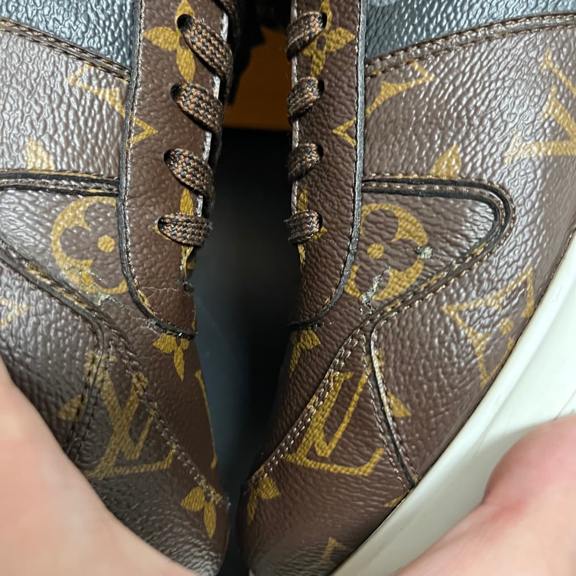 정품 6.5) 루이비통 멀티 모노그램 이클립스 스니커즈 260~265 상품이미지7