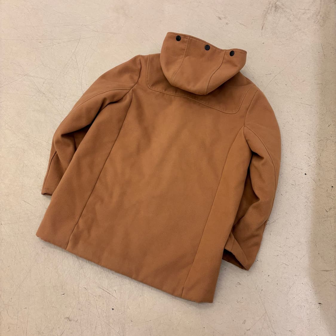 빈티지 브라운 더플코트 상품이미지3